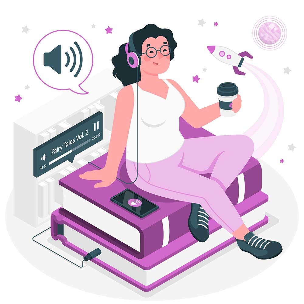 Audiobook Illustration audiobooks illustration